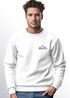 Sweatshirt Herren Berge Logo Print Rundhals-Pullover Natur Outdoor Fashion Streetwear Neverless®preview