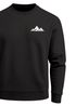 Sweatshirt Herren Berge Logo Print Rundhals-Pullover Natur Outdoor Fashion Streetwear Neverless®preview
