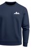 Sweatshirt Herren Berge Logo Print Rundhals-Pullover Natur Outdoor Fashion Streetwear Neverless®preview