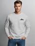 Sweatshirt Herren Berge Logo Print Rundhals-Pullover Natur Outdoor Fashion Streetwear Neverless®preview