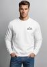 Sweatshirt Herren Berge Logo Print Rundhals-Pullover Natur Outdoor Fashion Streetwear Neverless®preview