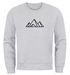 Sweatshirt Herren Berge Poygon Print Wandern Rundhals-Pullover Outdoor Fashion Streetwear Neverless®preview