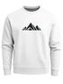 Sweatshirt Herren Berge Poygon Print Wandern Rundhals-Pullover Outdoor Fashion Streetwear Neverless®preview