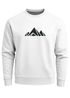 Sweatshirt Herren Berge Poygon Print Wandern Rundhals-Pullover Outdoor Fashion Streetwear Neverless®preview