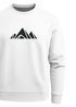 Sweatshirt Herren Berge Poygon Print Wandern Rundhals-Pullover Outdoor Fashion Streetwear Neverless®preview