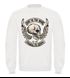 Sweatshirt Herren Biker Totenkopf Skull Wings Rundhals-Pullover Neverless®preview