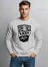 Sweatshirt Herren Born To Ride Easy Rider Biker Rundhals-Pullover Neverless®preview