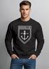 Sweatshirt Herren Brooklyn Anker Rundhals-Pullover Neverless®preview