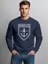 Sweatshirt Herren Brooklyn Anker Rundhals-Pullover Neverless®preview