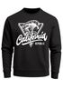 Sweatshirt Herren California Republic Surfer Print Welle Wave Surf Rundhals-Pullover Neverless®preview