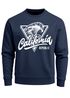 Sweatshirt Herren California Republic Surfer Print Welle Wave Surf Rundhals-Pullover Neverless®preview