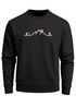 Sweatshirt Herren Camping Design Minimalistisch Frontprint Rundhals-Pullover ohne Kapuze Fashion Streetwear Neverless®preview