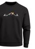 Sweatshirt Herren Camping Design Minimalistisch Frontprint Rundhals-Pullover ohne Kapuze Fashion Streetwear Neverless®preview