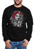 Sweatshirt Herren Day of Dead Rockabilly Skull Rock n Roll Pullover Neverless®preview