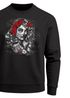 Sweatshirt Herren Day of Dead Rockabilly Skull Rock n Roll Pullover Neverless®preview
