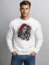 Sweatshirt Herren Day of Dead Rockabilly Skull Rock n Roll Pullover Neverless®preview