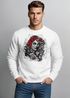 Sweatshirt Herren Day of Dead Rockabilly Skull Rock n Roll Pullover Neverless®preview