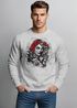 Sweatshirt Herren Day of Dead Rockabilly Skull Rock n Roll Pullover Neverless®preview