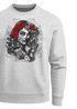 Sweatshirt Herren Day of Dead Rockabilly Skull Rock n Roll Pullover Neverless®preview