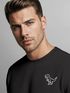 Sweatshirt Herren Dinosaurier Brustlogo Frontprint T-Rex Pullover Casual Fashion Streetwear Neverless®preview