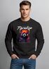 Sweatshirt Herren DJ Panda Electronic Music Frontprint Rundhals-Pullover Clubwear Fashion Streetwear Neverless®preview