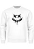 Sweatshirt Herren Drip Face Techwear Fashion Streetstyle Smiling Face Smile Trend Rundhals-Pullover Fashion Neverless®preview