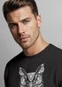 Sweatshirt Herren Eule Atzekenmuster Boho Bohamian Atzec Owl geometrisch Rundhals-Pullover Neverless®preview