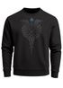 Sweatshirt Herren Fenrir Wolf Valknut Vegvisir Wikinger Odin Schwert Runen Kompass nordische Mythologie Neverless®preview