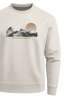 Sweatshirt Herren Frontprint Bergmotiv Pullover mit Print Outdoor Adventure Fashion Streetwear Neverless®preview