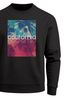 Sweatshirt Herren Frontprint California Pullover Palmen Print im Retro Look Fashion Streetwear Neverless®preview