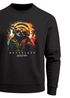 Sweatshirt Herren Frontprint Pullover mit Print Chillout Vibes Faultier Music Streetwear Fashion Streetwear Neverless®preview