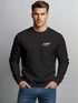 Sweatshirt Herren Frontprint Pullover mit Print Fuchs Outdoor Fashion Logo Aufdruck  Streetwear Neverless®preview