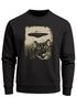 Sweatshirt Herren Frontprint Pullover mit Print Katze Ufo Science Fiction Aufdruck Lustig Fashion Streetwear Neverless®preview