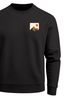 Sweatshirt Herren Frontprint Pullover mit Print Minimal Mountain Brustlogo Berg Outdoor Streetwear Fashion Neverless®preview