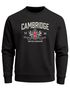 Sweatshirt Herren Frontprint Pullover mit Print mit UK Wappen Cambridge British Retro Style Fashion Streetwear Neverless®preview