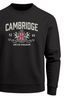 Sweatshirt Herren Frontprint Pullover mit Print mit UK Wappen Cambridge British Retro Style Fashion Streetwear Neverless®preview