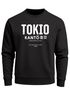 Sweatshirt Herren Frontprint Pullover mit Print Tokio Asia Fashion Streetwear Typographie Grafik Aufdruck Neverless®preview