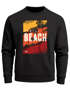Sweatshirt Herren Frontprint Pullover mit Print Venice Beach Retro Aufdruck California Fashion Streetwear Neverless®preview