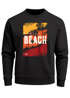 Sweatshirt Herren Frontprint Pullover mit Print Venice Beach Retro Aufdruck California Fashion Streetwear Neverless®preview