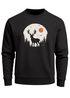 Sweatshirt Herren Frontprint Pullover mit Print Waldmotiv Hirsch Outdoor Streetwear Fashion Streetwear Neverless®preview
