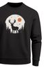 Sweatshirt Herren Frontprint Pullover mit Print Waldmotiv Hirsch Outdoor Streetwear Fashion Streetwear Neverless®preview