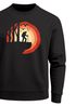Sweatshirt Herren Frontprint Pullover mit Print Wandern Outdoor Graphic Pulli Fashion Streetwear Neverless®preview