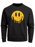 Sweatshirt Herren Frontprint Pullover mit Smile Print Outdoor Fashion Streetwear Aufdruck Grafik Pulli Neverless®preview