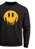 Sweatshirt Herren Frontprint Pullover mit Smile Print Outdoor Fashion Streetwear Aufdruck Grafik Pulli Neverless®preview