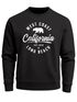 Sweatshirt Herren Frontprint West Coast California Pullover mit Print Fashion Streetwear Neverless®preview