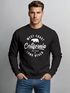 Sweatshirt Herren Frontprint West Coast California Pullover mit Print Fashion Streetwear Neverless®preview