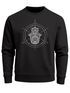 Sweatshirt Herren Hamsa Hand der Fatima Glücksbringer Symbol Neverless®preview