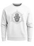 Sweatshirt Herren Hamsa Hand der Fatima Glücksbringer Symbol Neverless®preview