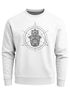 Sweatshirt Herren Hamsa Hand der Fatima Glücksbringer Symbol Neverless®preview