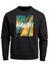 Sweatshirt Herren Hawaii Palme USA Tropical Rundhals-Pullover Fashion Streetwear Neverless®preview